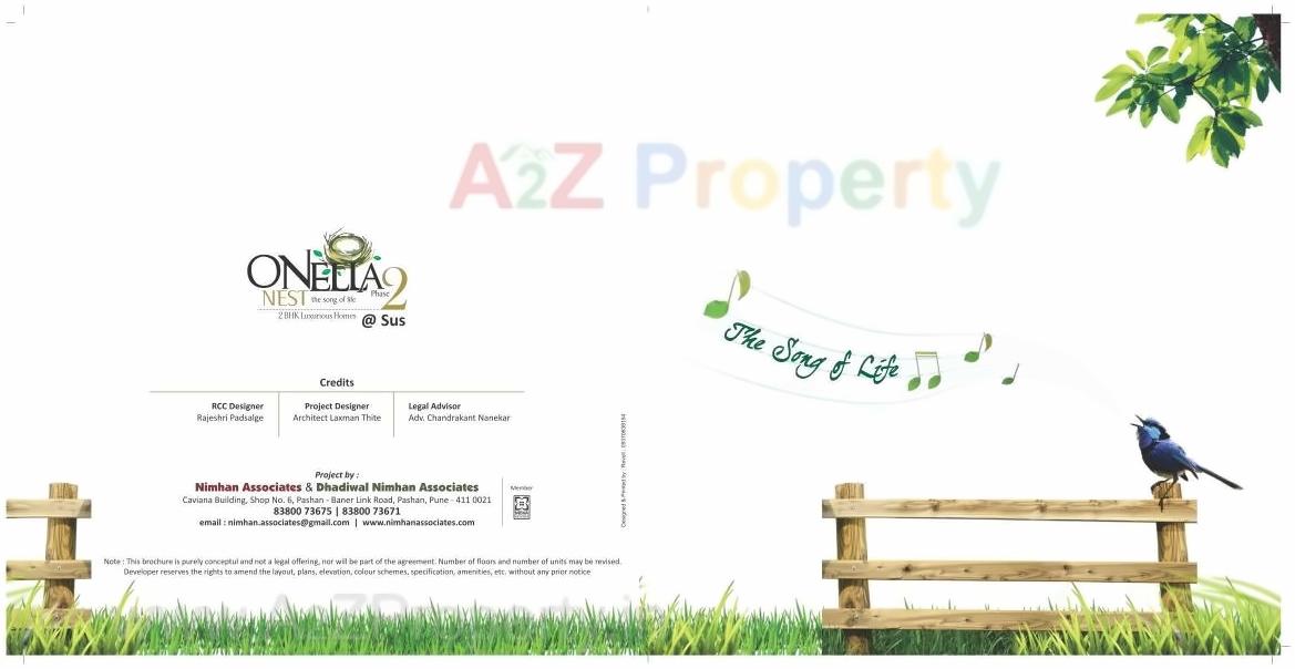  of real estate project Onella located at Sus, Pune, Maharashtra