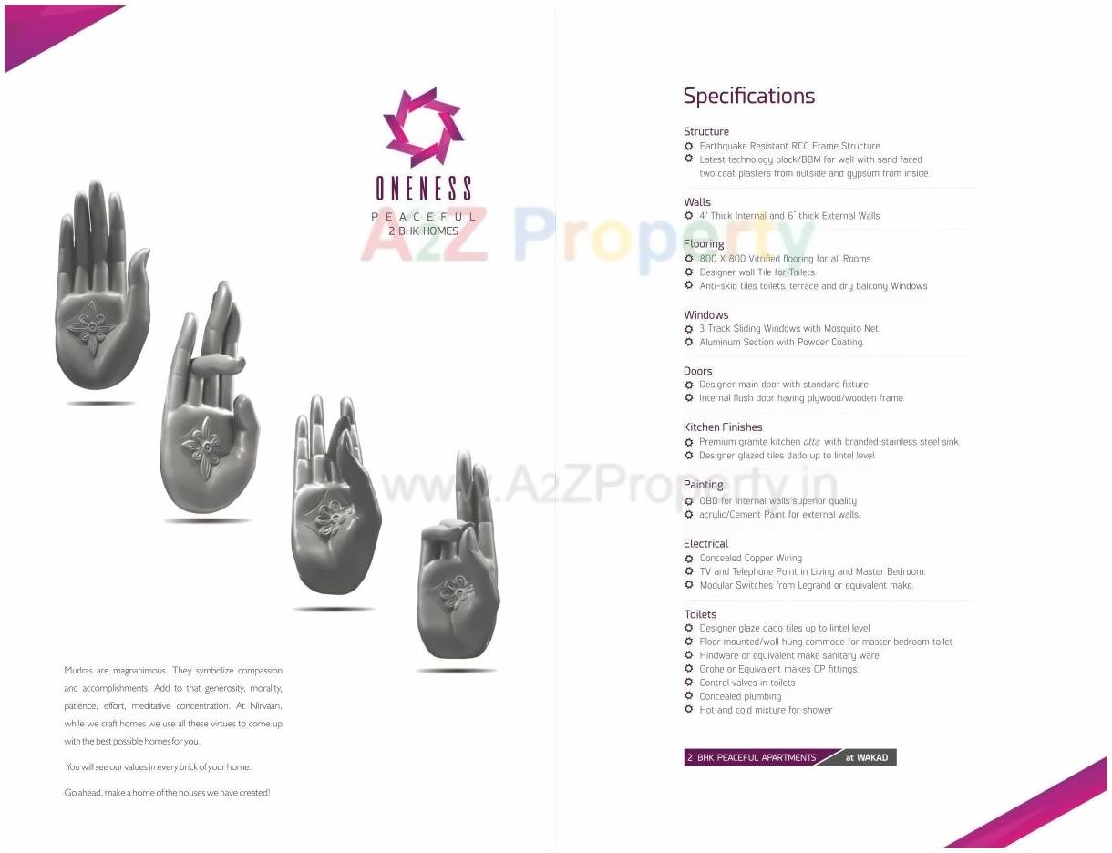  of real estate project Oneness located at Wakad, Pune, Maharashtra