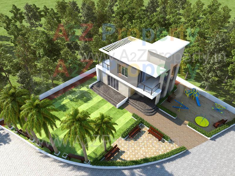 3D Elevation of real estate project Ovhal Ambar Arohi located at Dhayari-part, Pune, Maharashtra