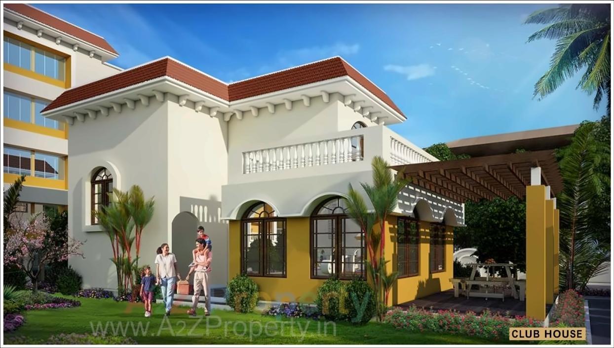 3D Elevation of real estate project Oxy Bonita located at Lahagaon, Pune, Maharashtra