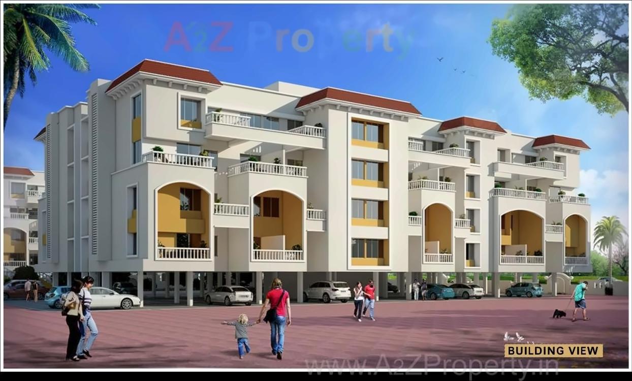 3D Elevation of real estate project Oxy Bonita located at Lahagaon, Pune, Maharashtra