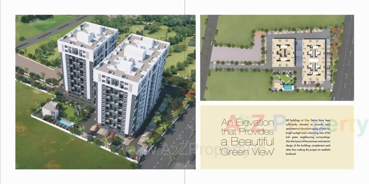  of real estate project Oxy Desire located at Wagholi, Pune, Maharashtra