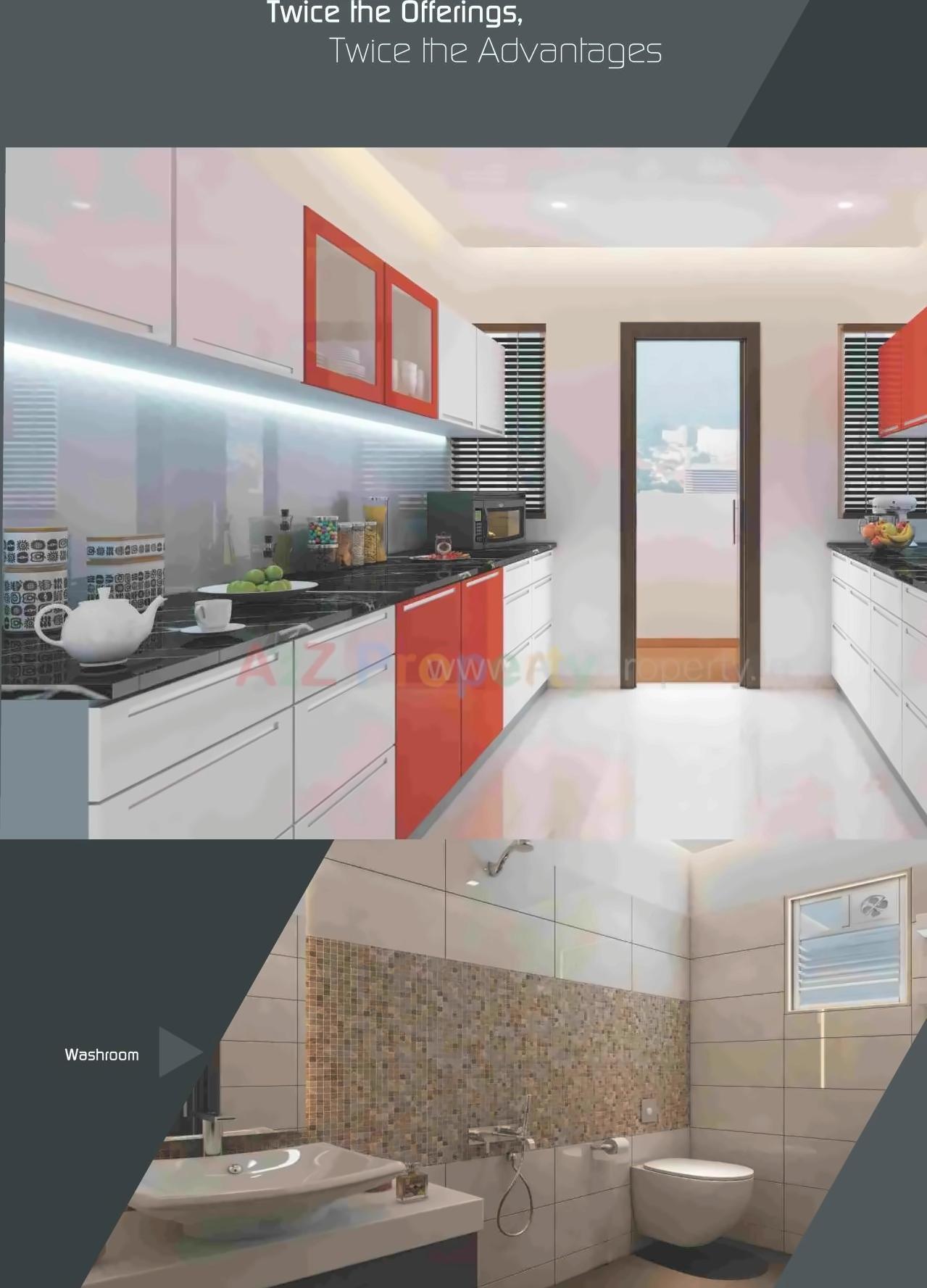 3D Elevation of real estate project Oxy Evolve located at Wagholi, Pune, Maharashtra