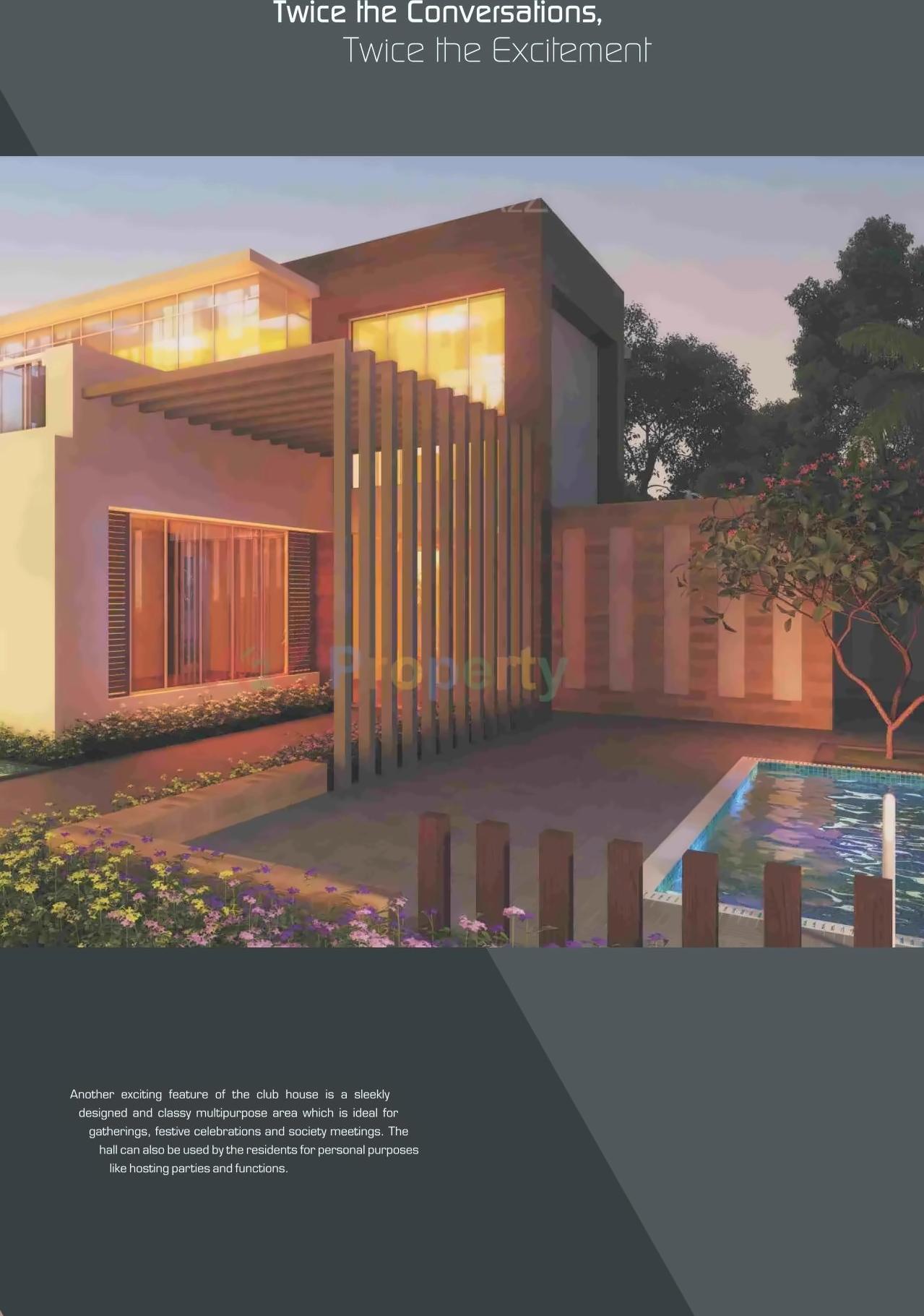 3D Elevation of real estate project Oxy Evolve located at Wagholi, Pune, Maharashtra