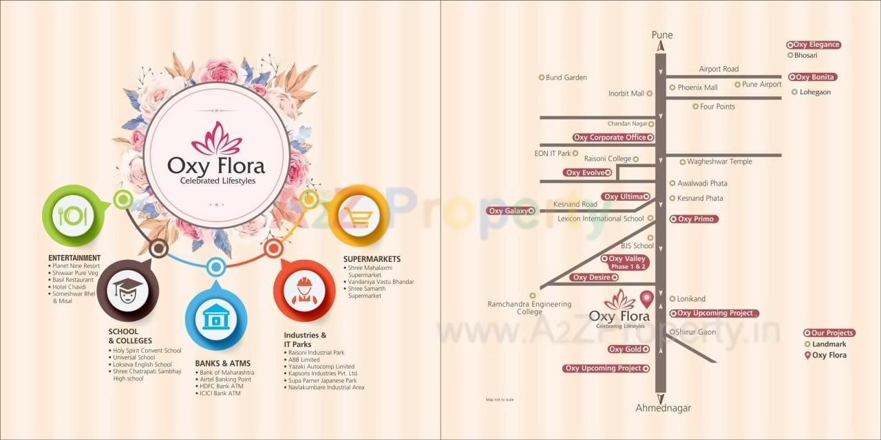  of real estate project Oxy Flora located at Lonikand, Pune, Maharashtra