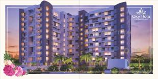 Elevation of real estate project Oxy Flora located at Lonikand, Pune, Maharashtra