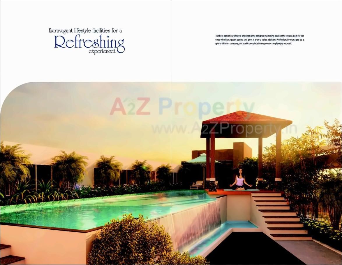 3D Elevation of real estate project Oxy Galaxy located at Kesnand, Pune, Maharashtra