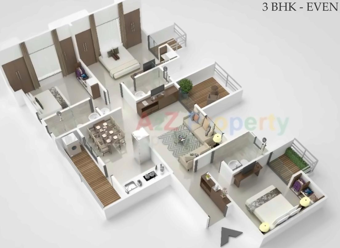 Image 11507 10 of real estate project Padmavati Hills   A, D, located at Bavadhan-bk, Pune, Maharashtra