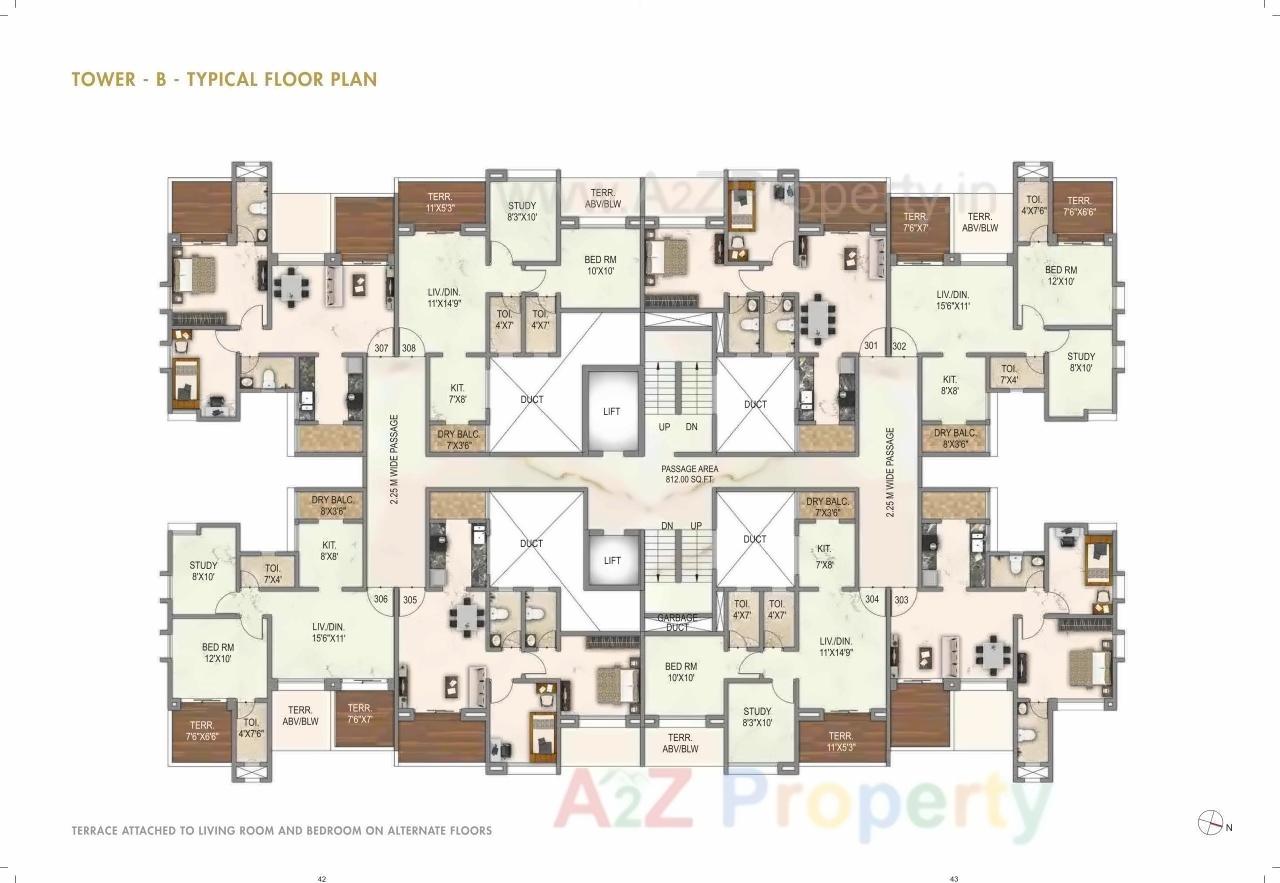 Layout of real estate project Palazzo Greens located at Wadagaon-ct, Pune, Maharashtra