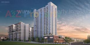 Elevation of real estate project Palladio located at Tathwade, Pune, Maharashtra