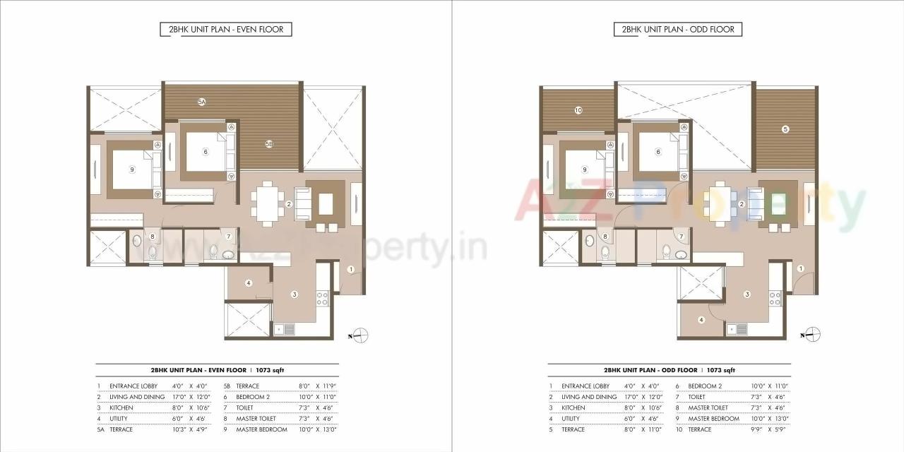 Layout of real estate project Palm World One located at Kharadi, Pune, Maharashtra