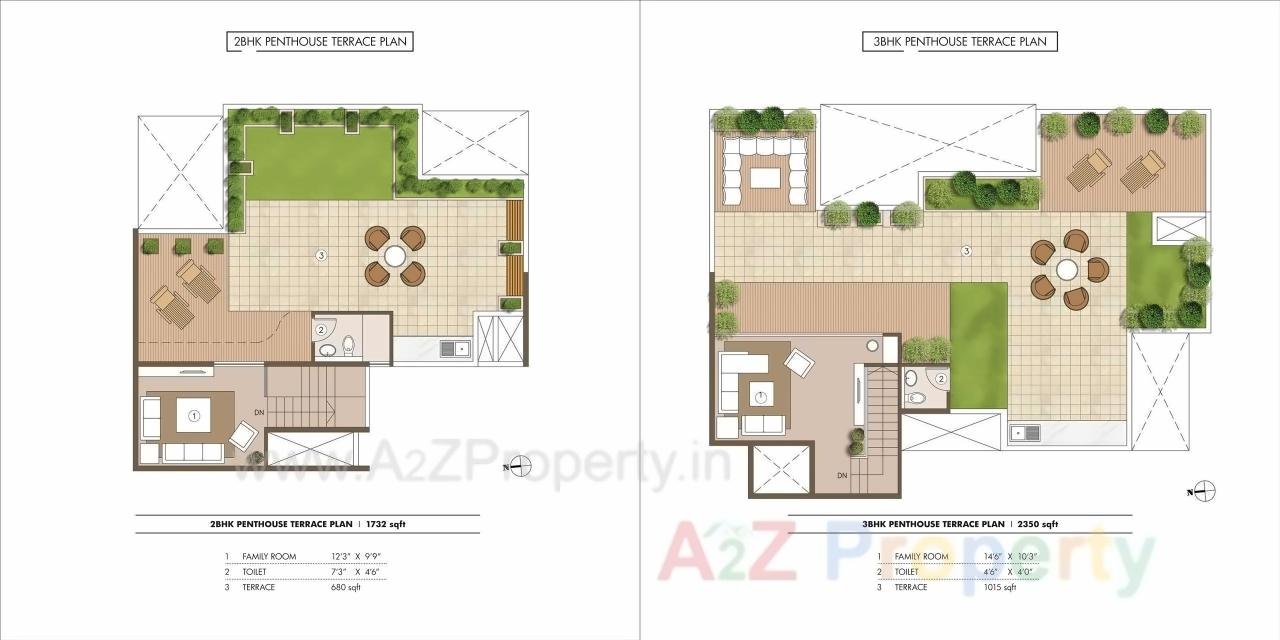 Layout of real estate project Palm World One located at Kharadi, Pune, Maharashtra