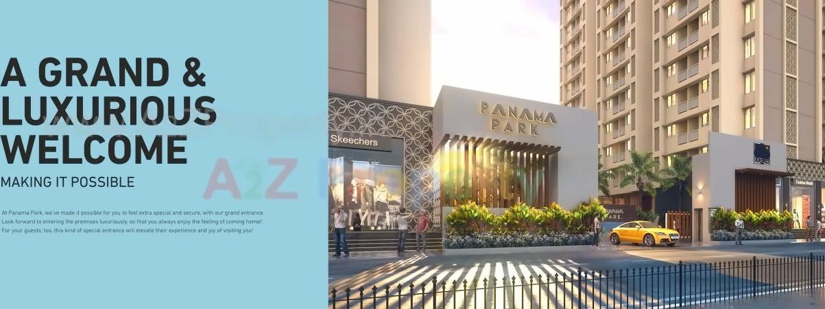 3D Elevation of real estate project Panama Park located at Lohgaon, Pune, Maharashtra