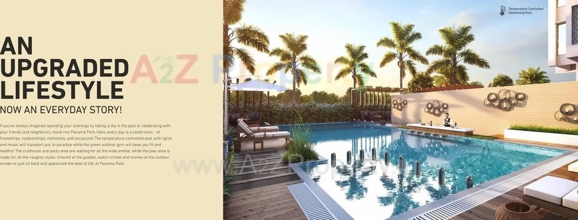 3D Elevation of real estate project Panama Park located at Lohgaon, Pune, Maharashtra