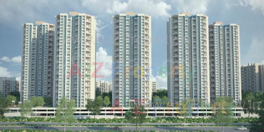 3D Elevation of real estate project Pancham At Nanded City located at Nanded, Pune, Maharashtra