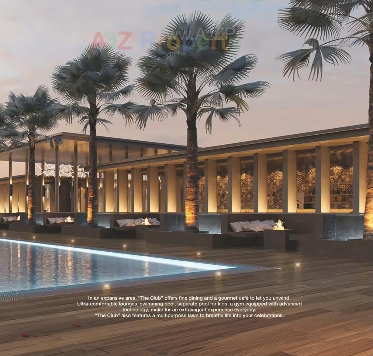 3D Elevation of real estate project Panchshil Towers located at Wagholi, Pune, Maharashtra