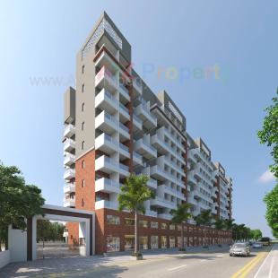 Elevation of real estate project Paramount Smart City located at Lohgaon, Pune, Maharashtra