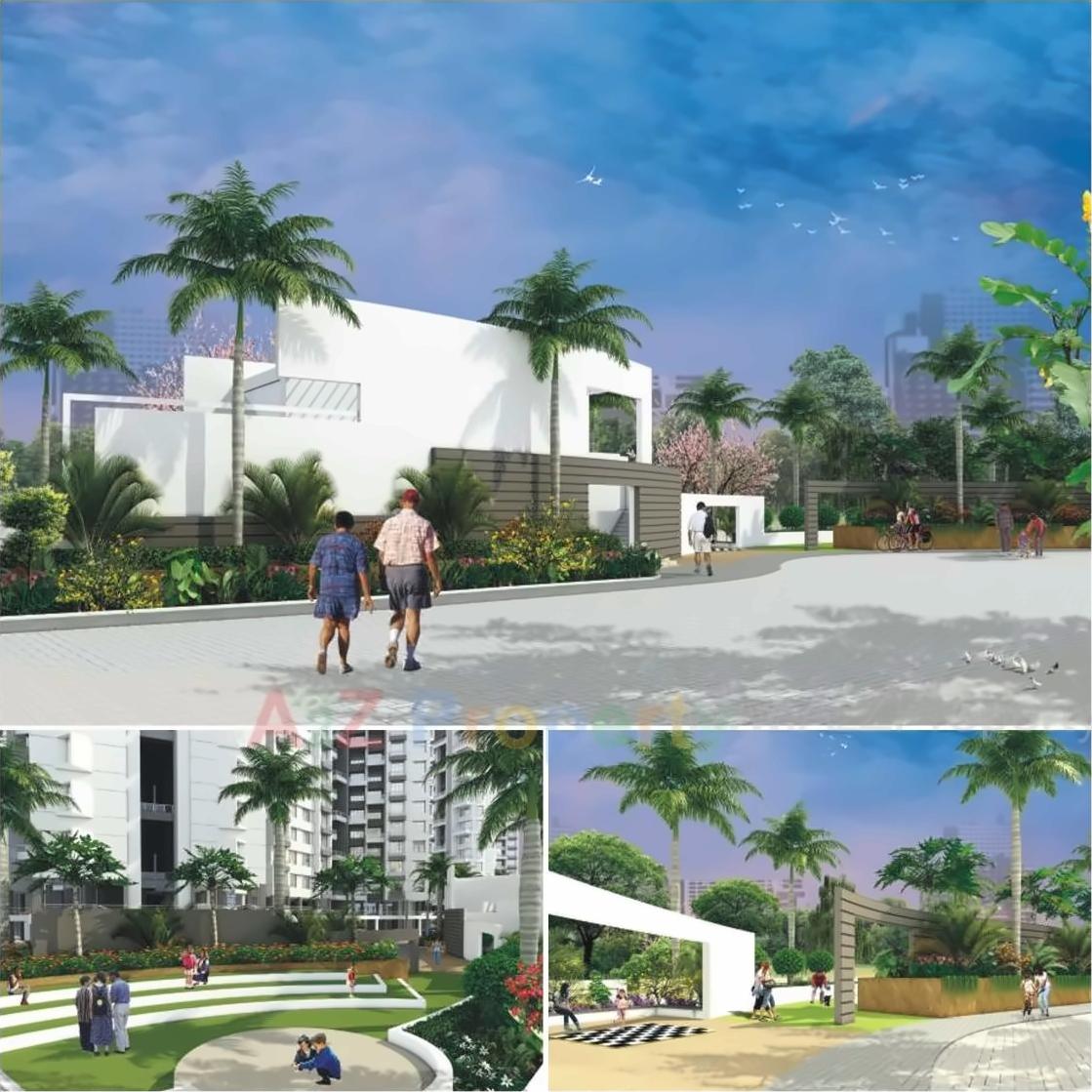 3D Elevation of real estate project Paritosh A,b,c located at Pune-m-corp, Pune, Maharashtra