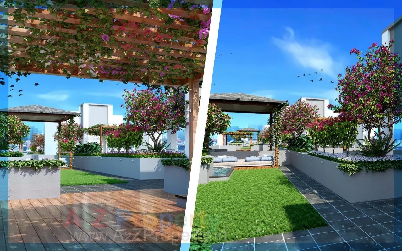 3D Elevation of real estate project Park Land located at Pune-m-corp, Pune, Maharashtra