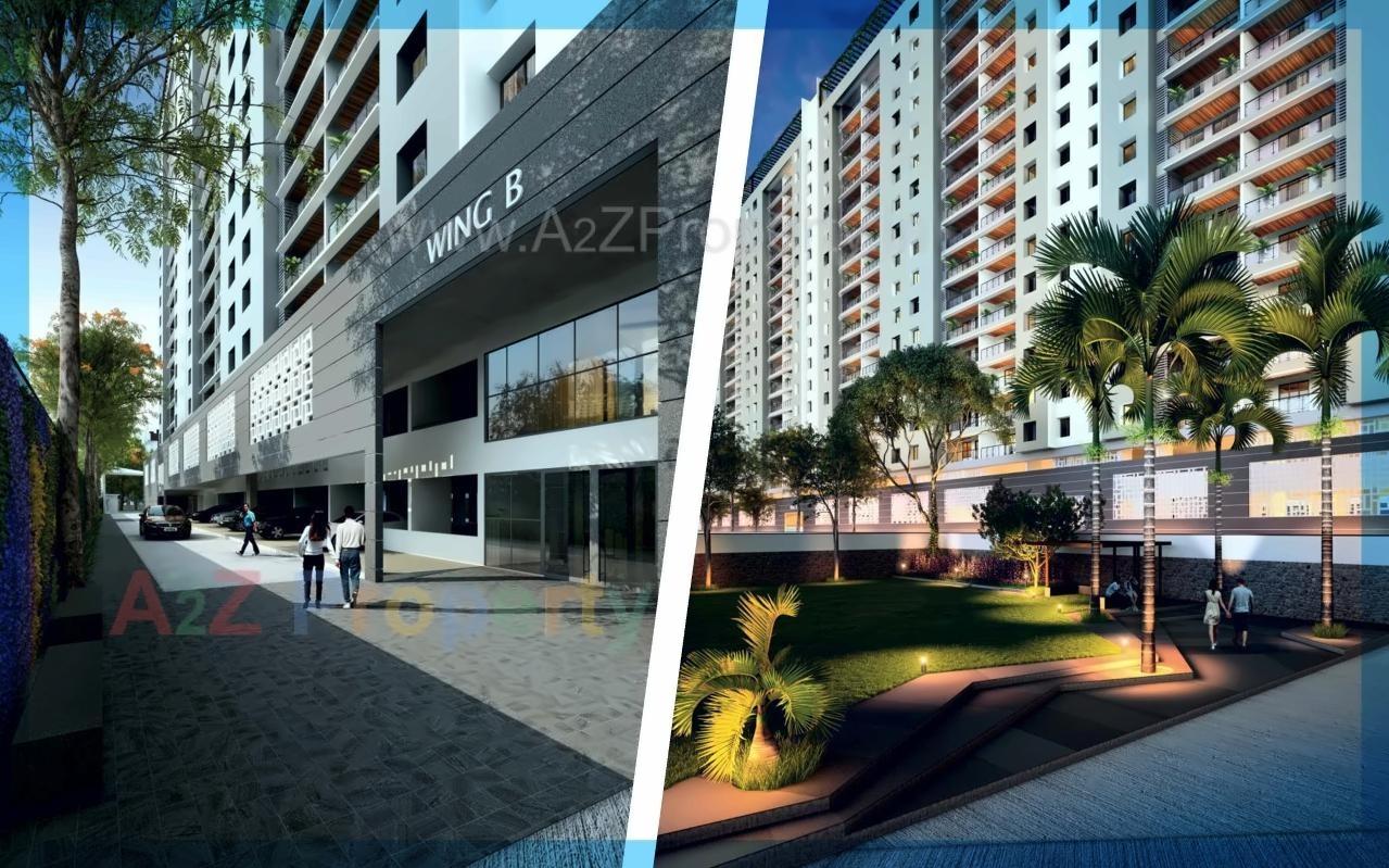 3D Elevation of real estate project Park Land located at Pune-m-corp, Pune, Maharashtra