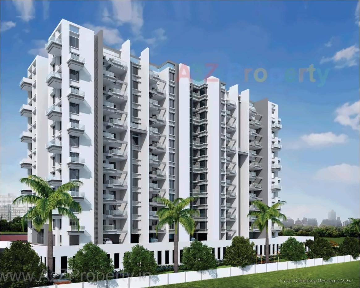 3D Elevation of real estate project Park Landmark located at Pune-m-corp, Pune, Maharashtra