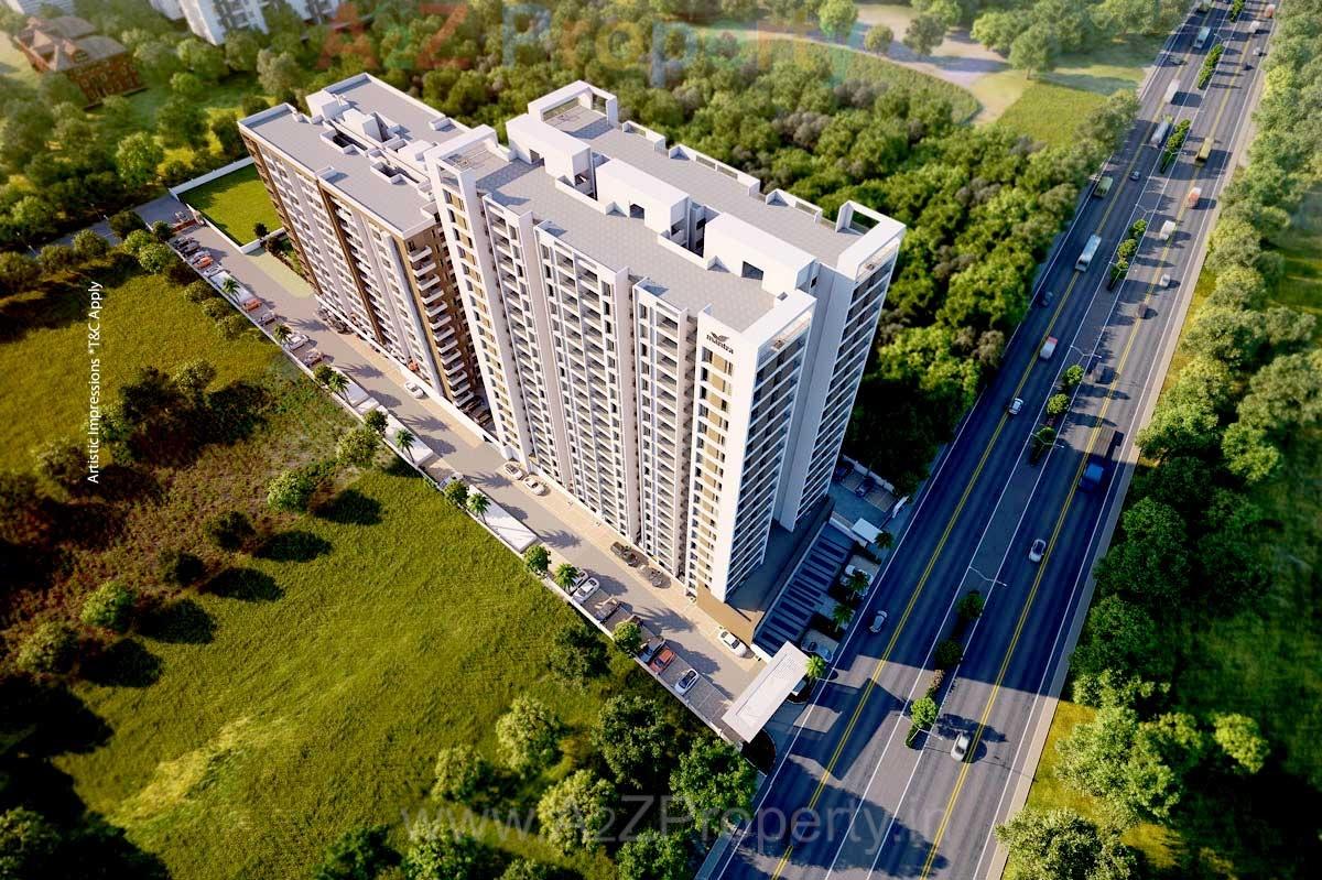 3D Elevation of real estate project Park View located at Dhayari-part, Pune, Maharashtra