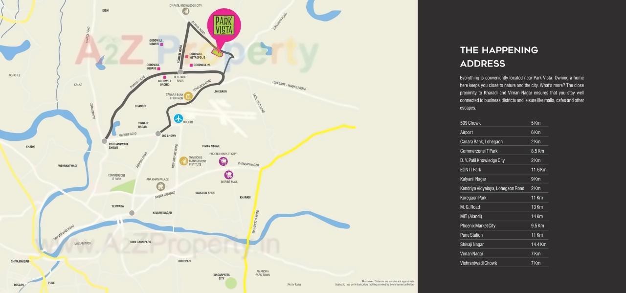  of real estate project Park Vista located at Lohgaon, Pune, Maharashtra
