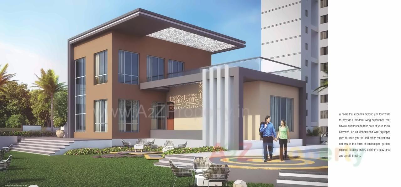 3D Elevation of real estate project Park Vista located at Lohgaon, Pune, Maharashtra