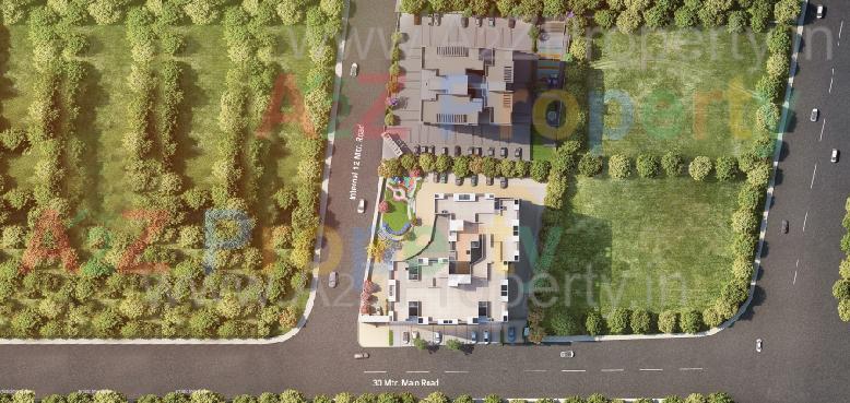 3D Elevation of real estate project Parkland located at Pimpri-chinchawad-m-corp, Pune, Maharashtra