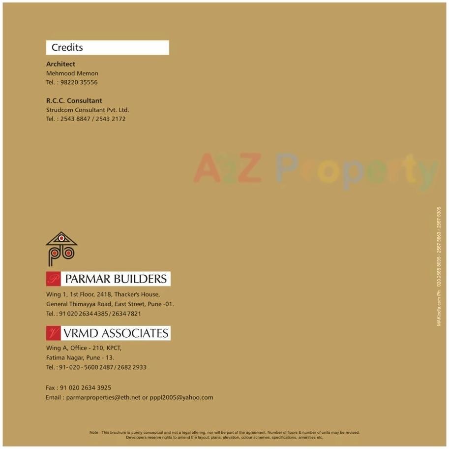  of real estate project Parmar Avienus located at Pune-m-corp, Pune, Maharashtra