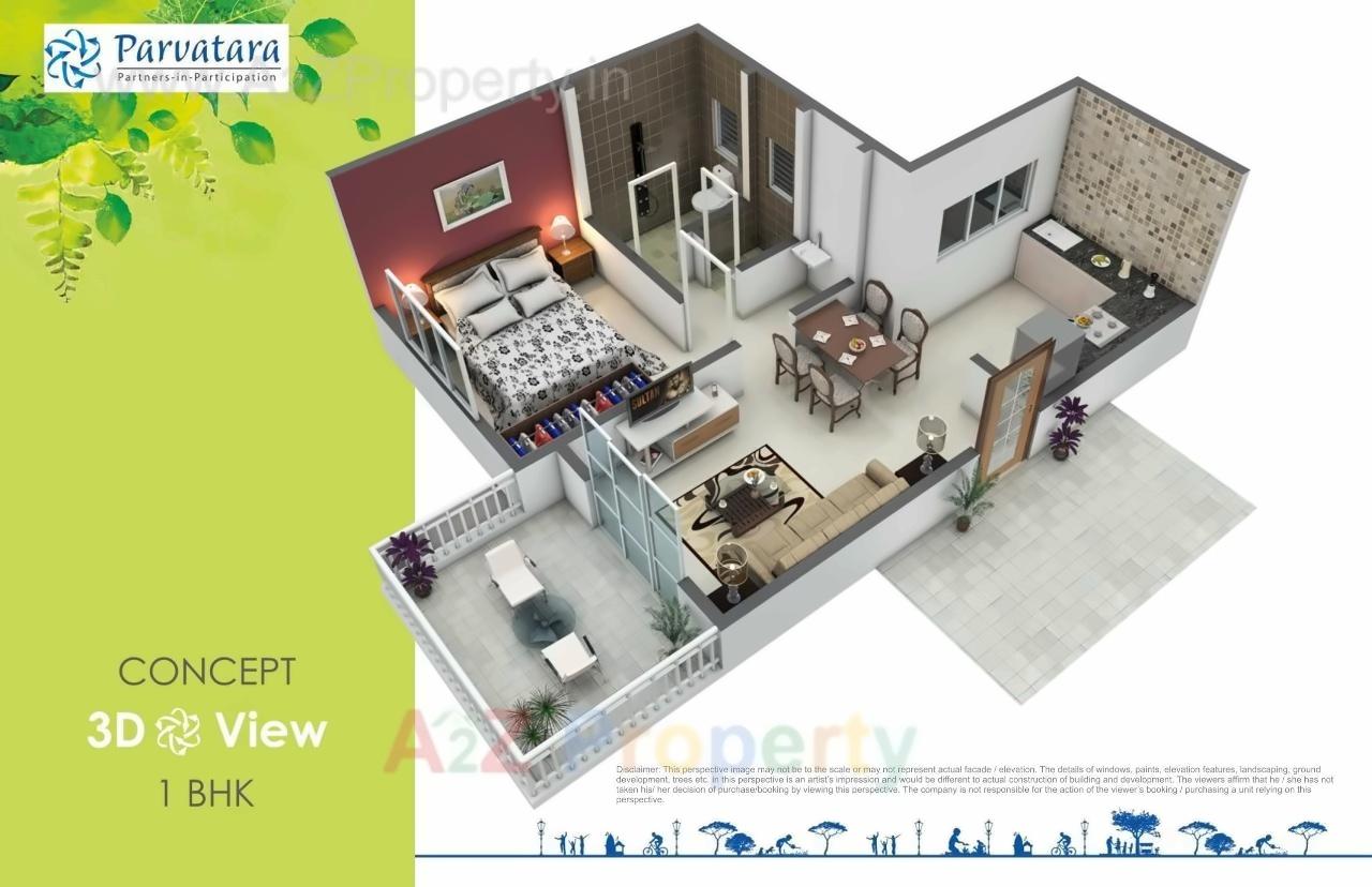 Layout of real estate project Parvatara located at Pimpri-chinchawad-m-corp, Pune, Maharashtra