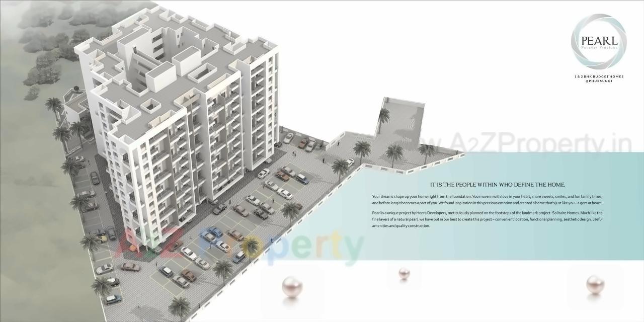 Layout of real estate project Pearl located at Fursungi, Pune, Maharashtra