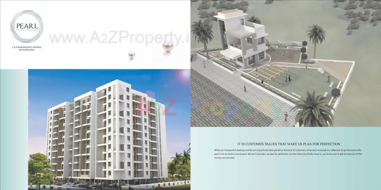 3D Elevation of real estate project Pearl located at Fursungi, Pune, Maharashtra