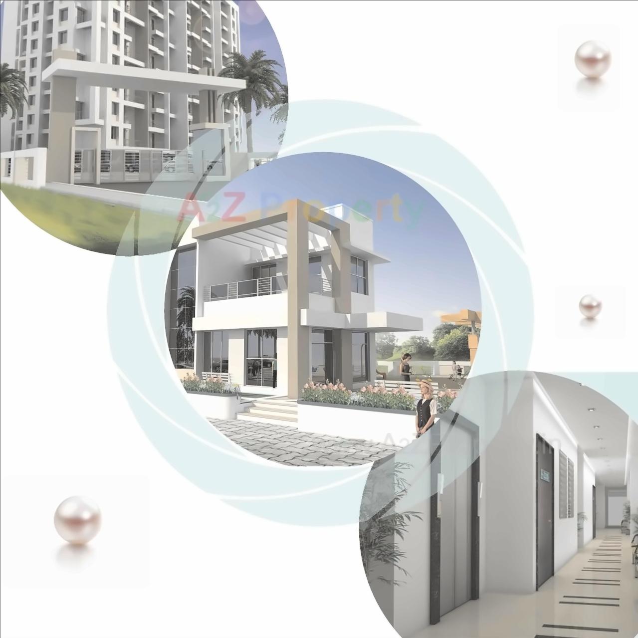 3D Elevation of real estate project Pearl located at Fursungi, Pune, Maharashtra