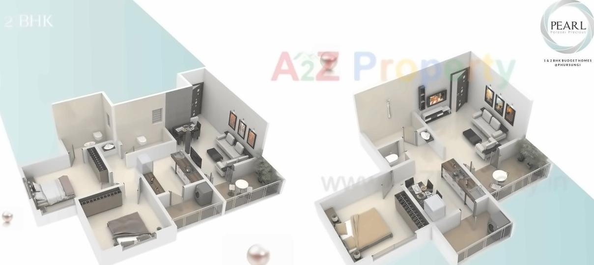 Layout of real estate project Pearl located at Fursungi, Pune, Maharashtra