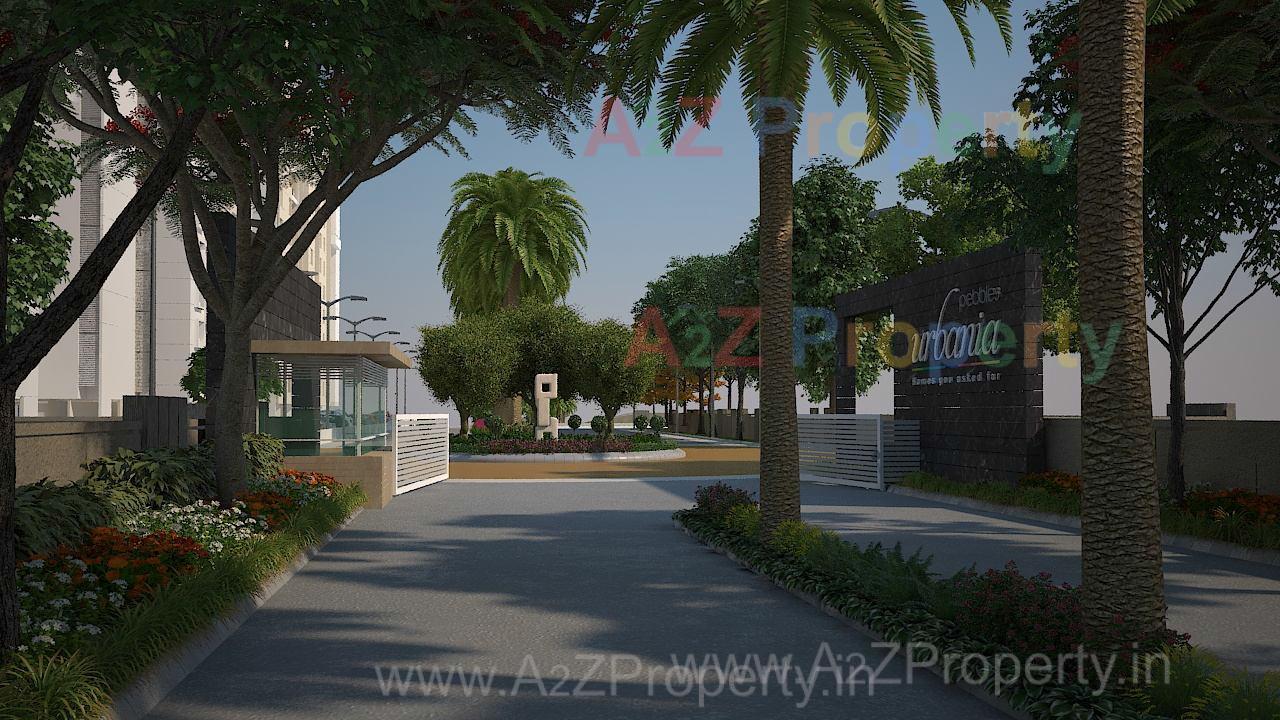 3D Elevation of real estate project Pebbles Urbania located at Bavadhan-bk, Pune, Maharashtra