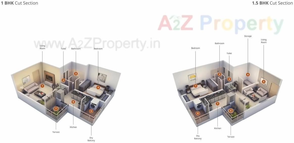 Layout of real estate project Pelican located at Ambadvet, Pune, Maharashtra