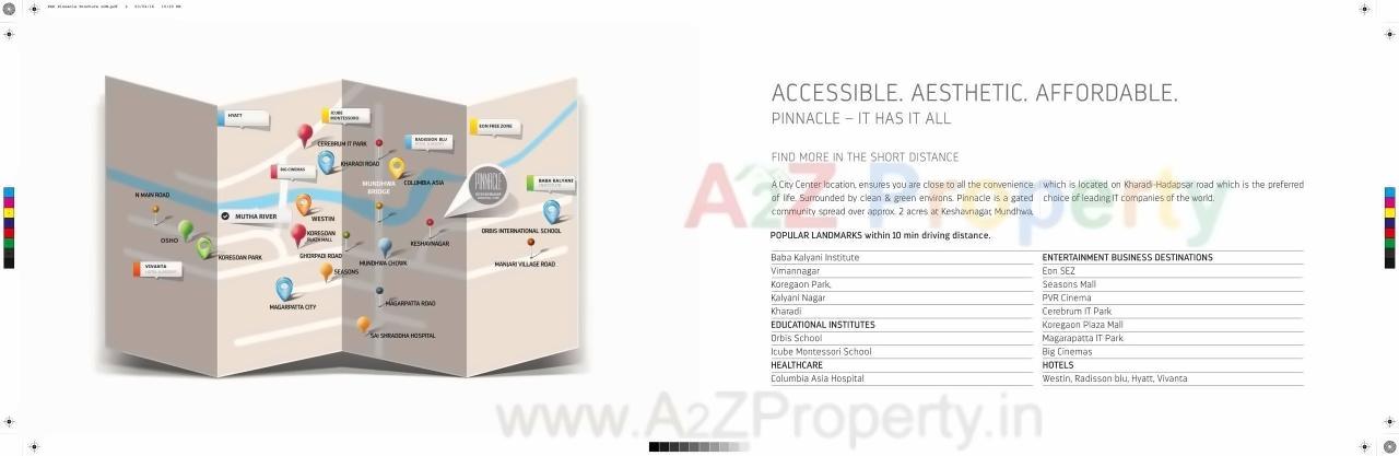 Layout of real estate project Pgd Pinnacle located at Keshavnagarmundwa, Pune, Maharashtra