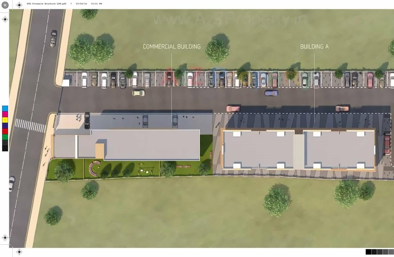 Layout of real estate project Pgd Pinnacle located at Keshavnagarmundwa, Pune, Maharashtra
