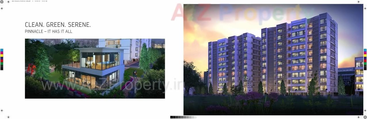 3D Elevation of real estate project Pgd Pinnacle located at Keshavnagarmundwa, Pune, Maharashtra