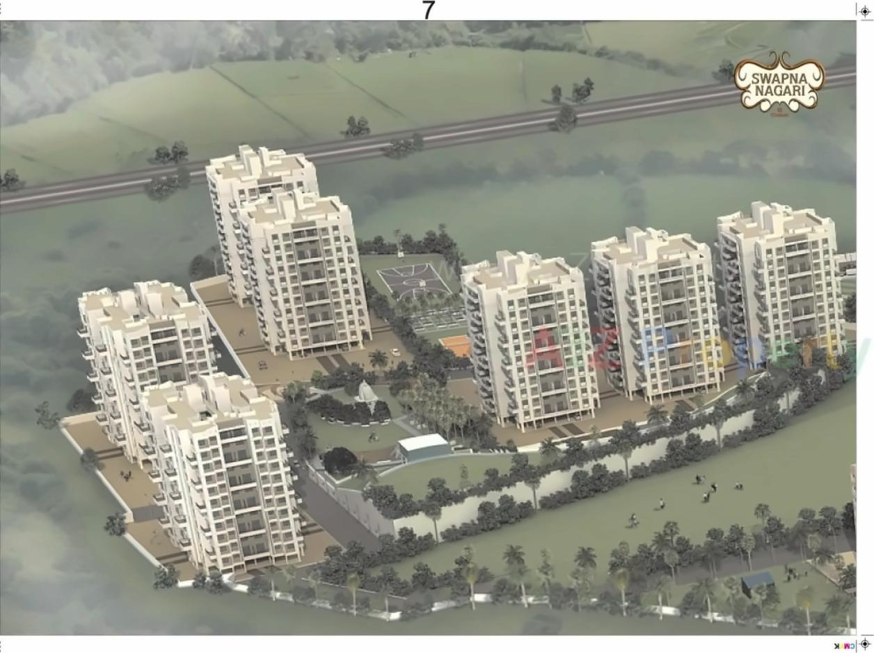 3D Elevation of real estate project Phase   S A, A1, P S,t,u Combined located at Chakan-ct, Pune, Maharashtra