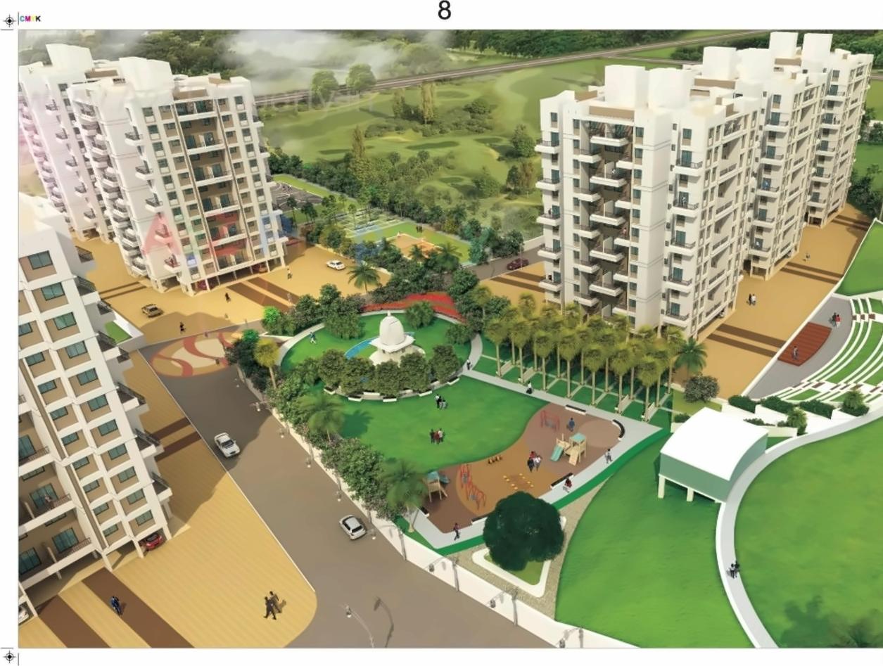 3D Elevation of real estate project Phase   S A, A1, P S,t,u Combined located at Chakan-ct, Pune, Maharashtra