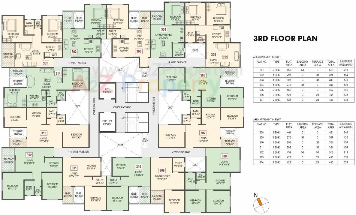 Layout of real estate project Platinum Bliss located at Markal, Pune, Maharashtra