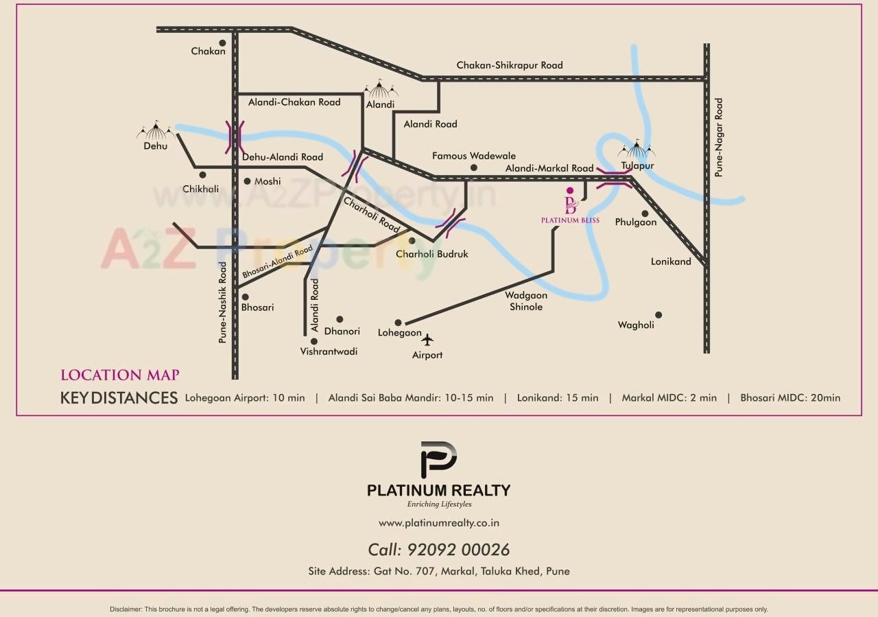  of real estate project Platinum Bliss located at Markal, Pune, Maharashtra