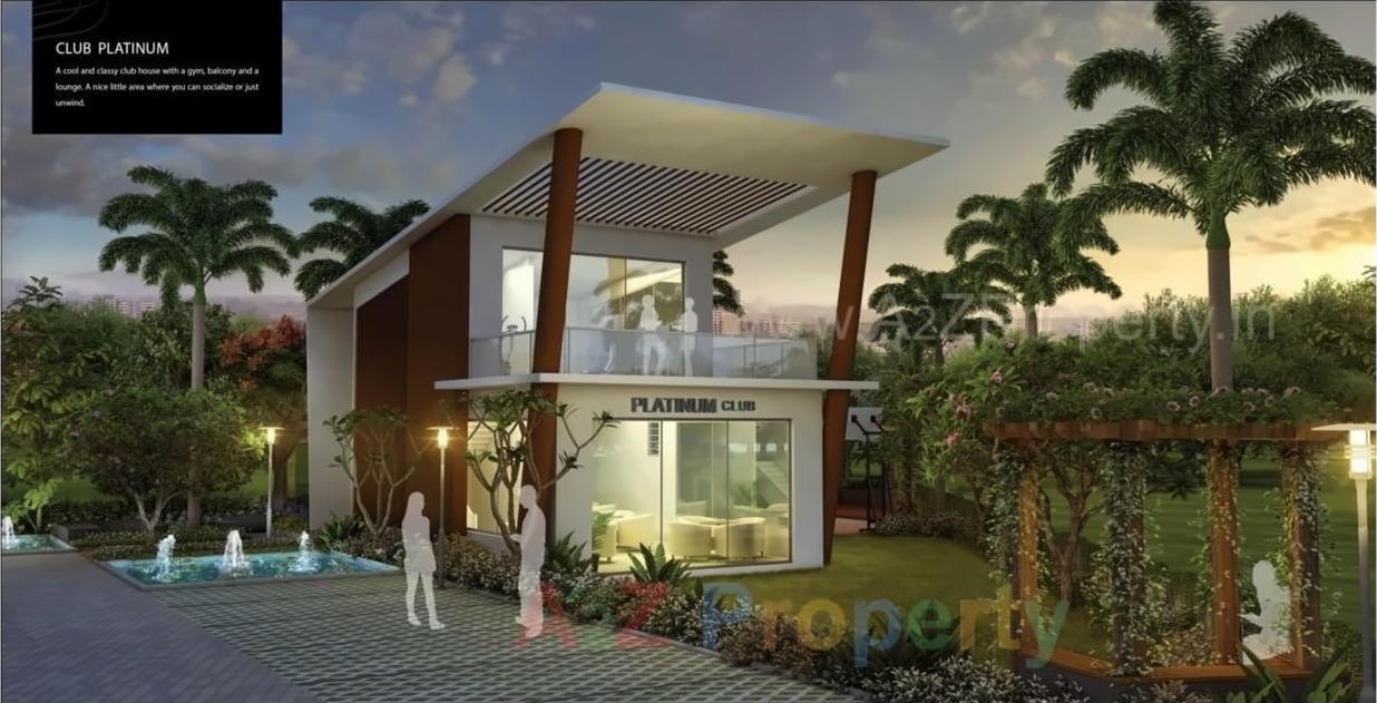 3D Elevation of real estate project Platinum Park located at Man, Pune, Maharashtra