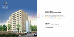 Elevation of real estate project Platinum Square located at Vimannagar, Pune, Maharashtra