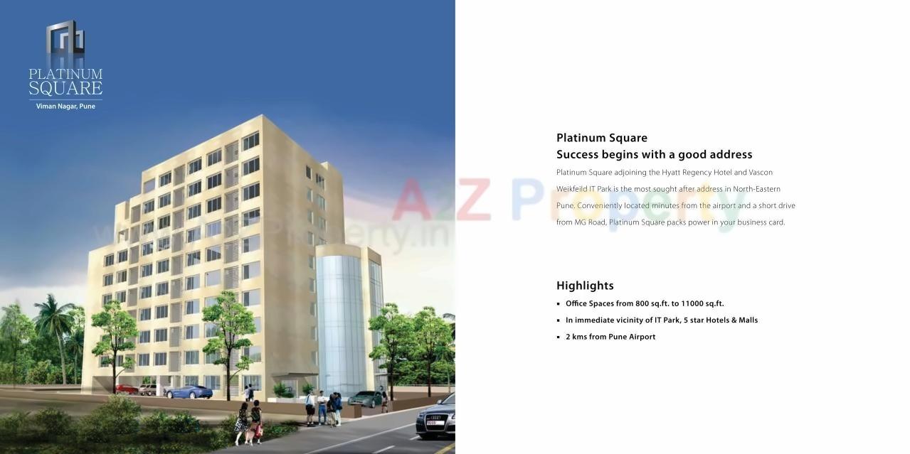 Image 28865 3 of real estate project Platinum Square located at Vimannagar, Pune, Maharashtra