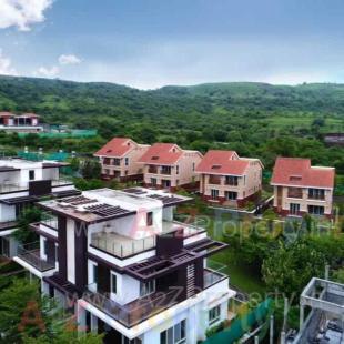 Elevation of real estate project Raheja Viva located at Pirangut, Pune, Maharashtra