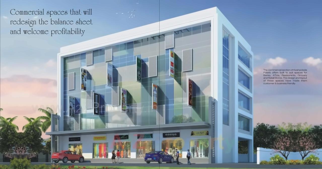 3D Elevation of real estate project Polaris located at Mundhawa, Pune, Maharashtra