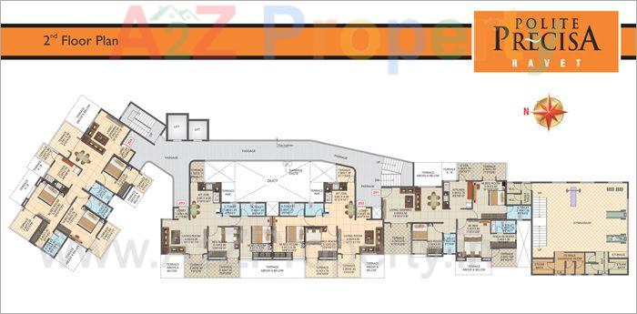Floorplan 02 Thumb of real estate project Polite Precisa located at Pimpri-chinchawad-m-corp, Pune, Maharashtra